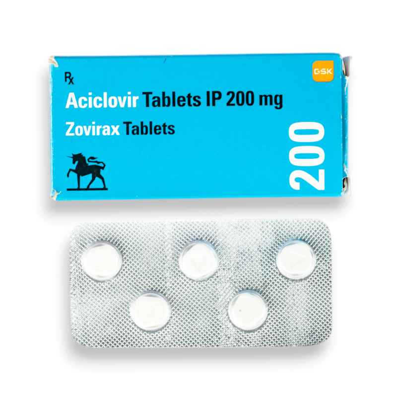 Zovirax 200mg Tablet