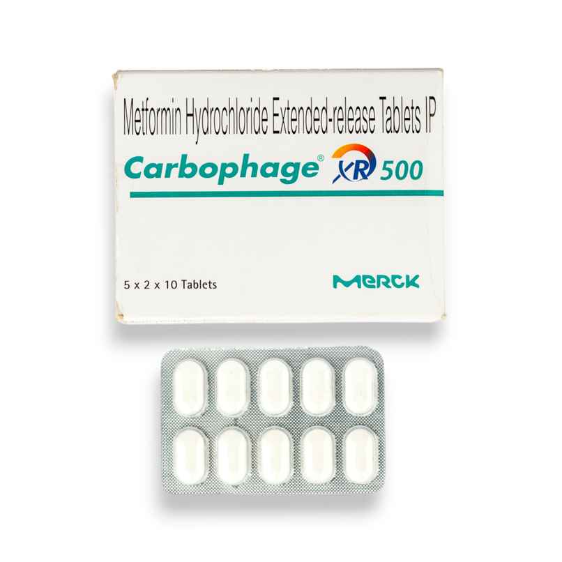 Carbophage XR 500 Tablet 