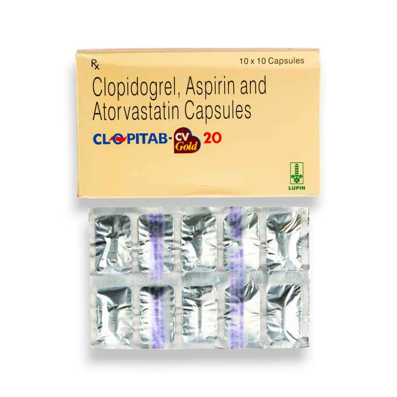Clopitab-CV Gold 20 Capsule Clopitab-CV Gold 20 Capsule