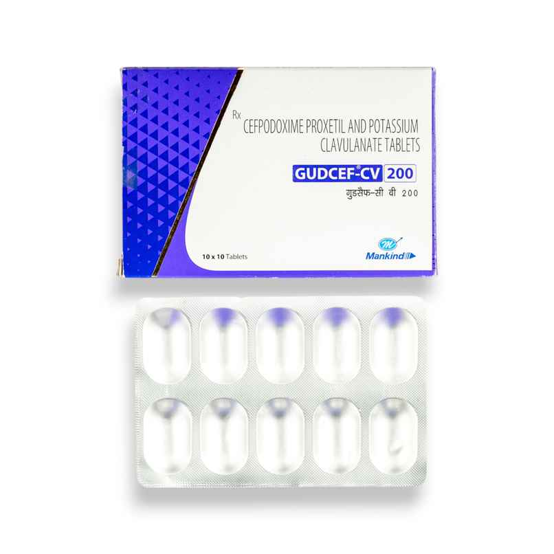 Gudcef-CV 200 Tablet Gudcef-CV 200 Tablet