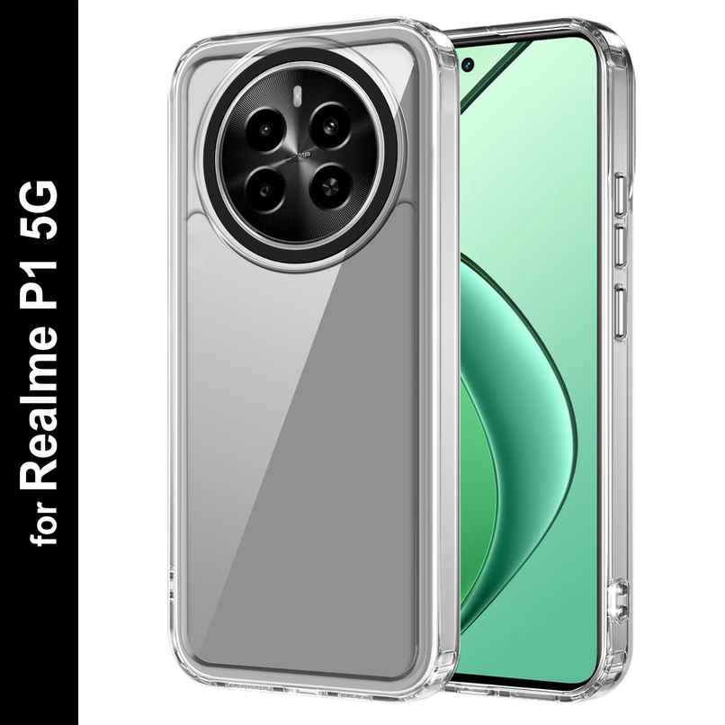 Zapcase Back Cover for Realme P1 5G | Space-Clear