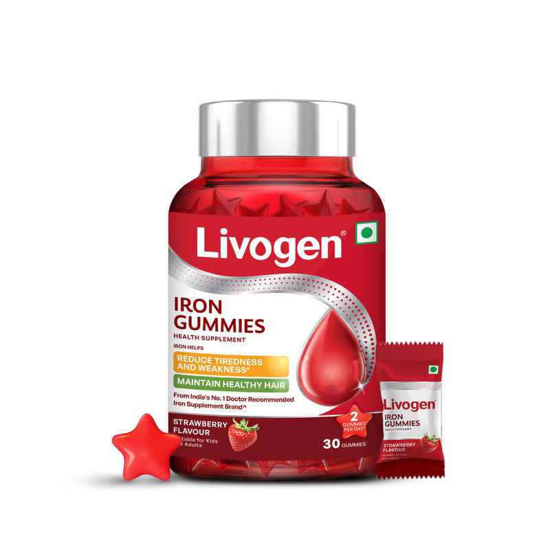 Livogen Iron Supplement Gummies