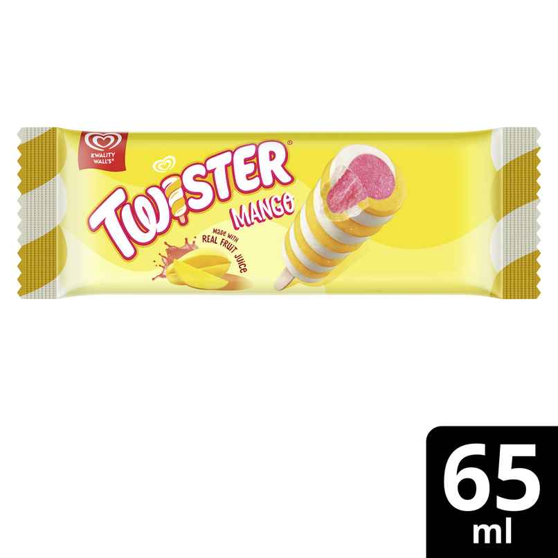 Kwality Wall's Twister Mango | Frozen Dessert Stick Combo Kwality Wall's Twister Mango | Frozen Dessert Stick Combo