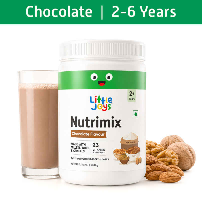 Little Joys Nutrimix Chocolate Drink Mix | For 2 - 6 Years Kids Little Joys Nutrimix Chocolate Drink Mix | For 2 - 6 Years Kids