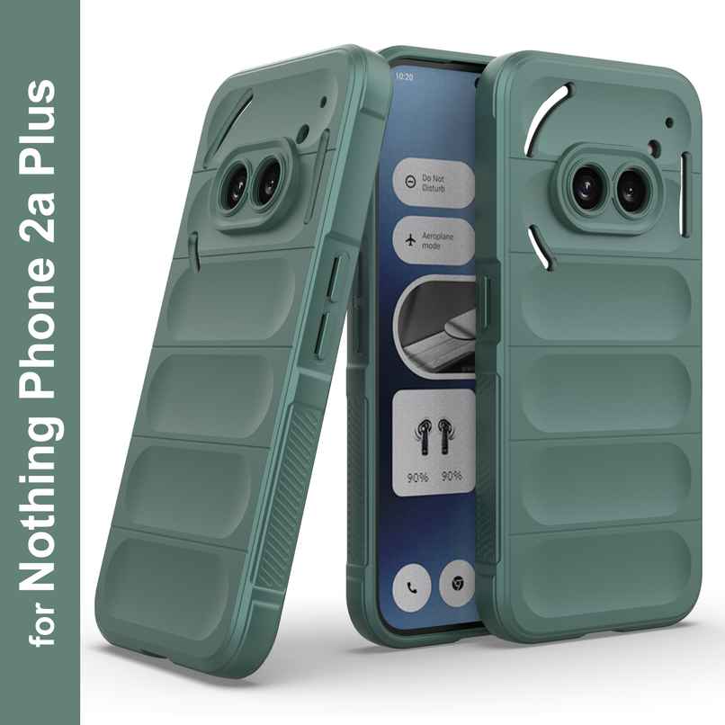 Zapcase Back Cover for Nothing Phone 2A Plus | Magic-DarkGreen