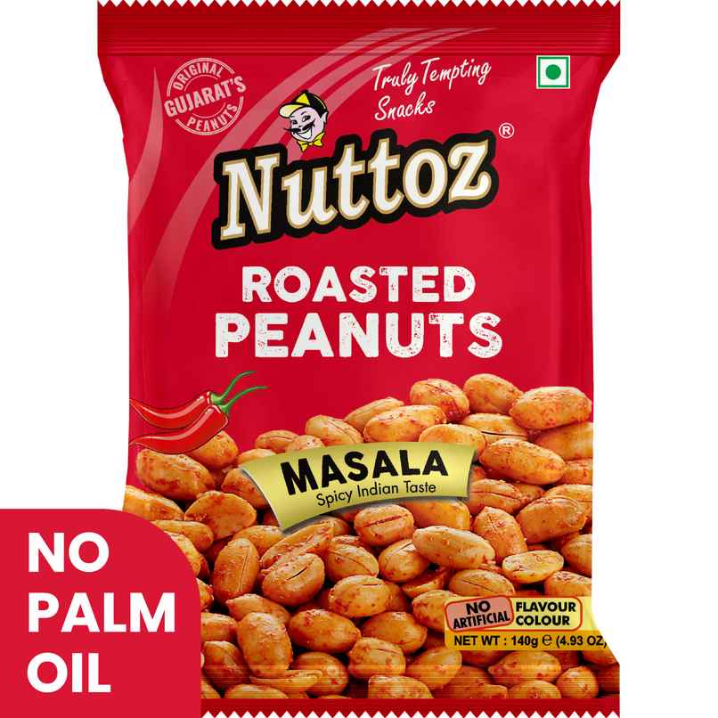 Nuttoz Roasted Peanut Masala Nuttoz Roasted Peanut Masala