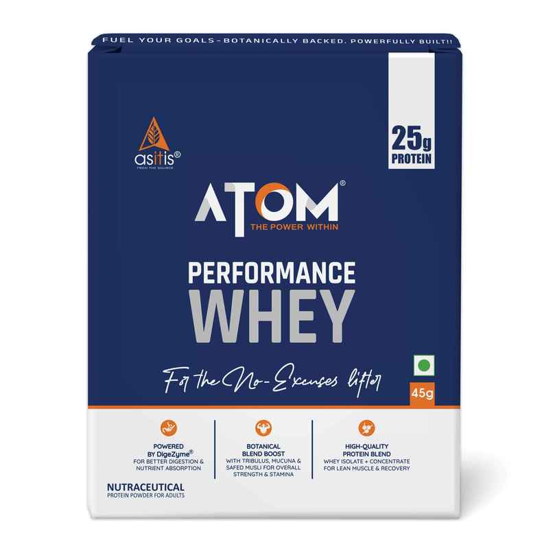AS-IT-IS ATOM Performance Whey with Herbs & DigeZyme | 25g Protein | Chocolate AS-IT-IS ATOM Performance Whey with Herbs & DigeZyme | 25g Protein | Chocolate