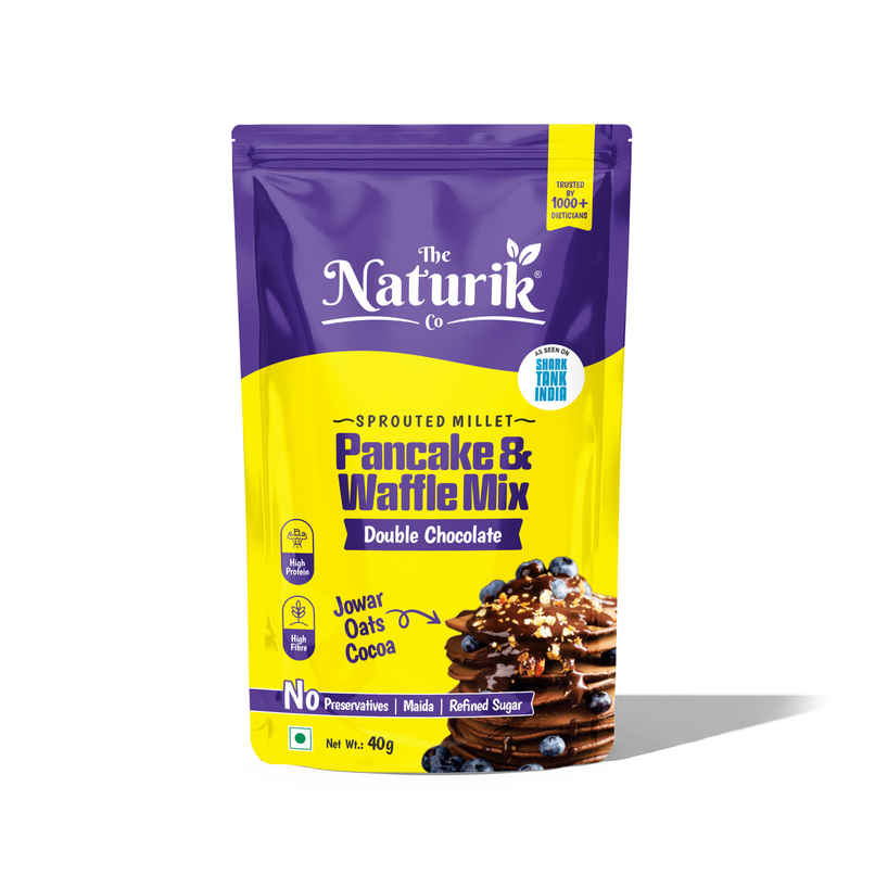 The Naturik Co High Protein Millet Pancake Chocolate
