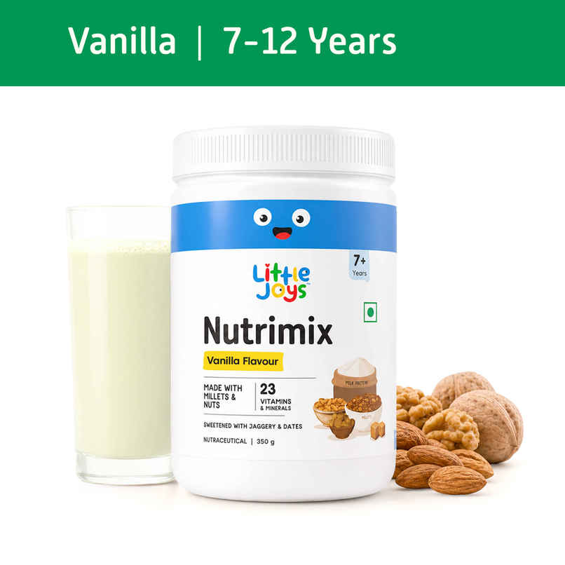Little Joys Nutrimix For Kids 7-12 Years | Vanilla Flavour Little Joys Nutrimix For Kids 7-12 Years | Vanilla Flavour