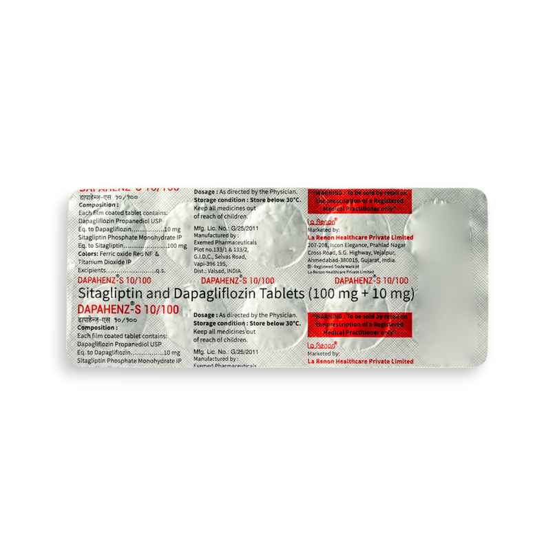 Dapahenz-S 10/100 Tablet