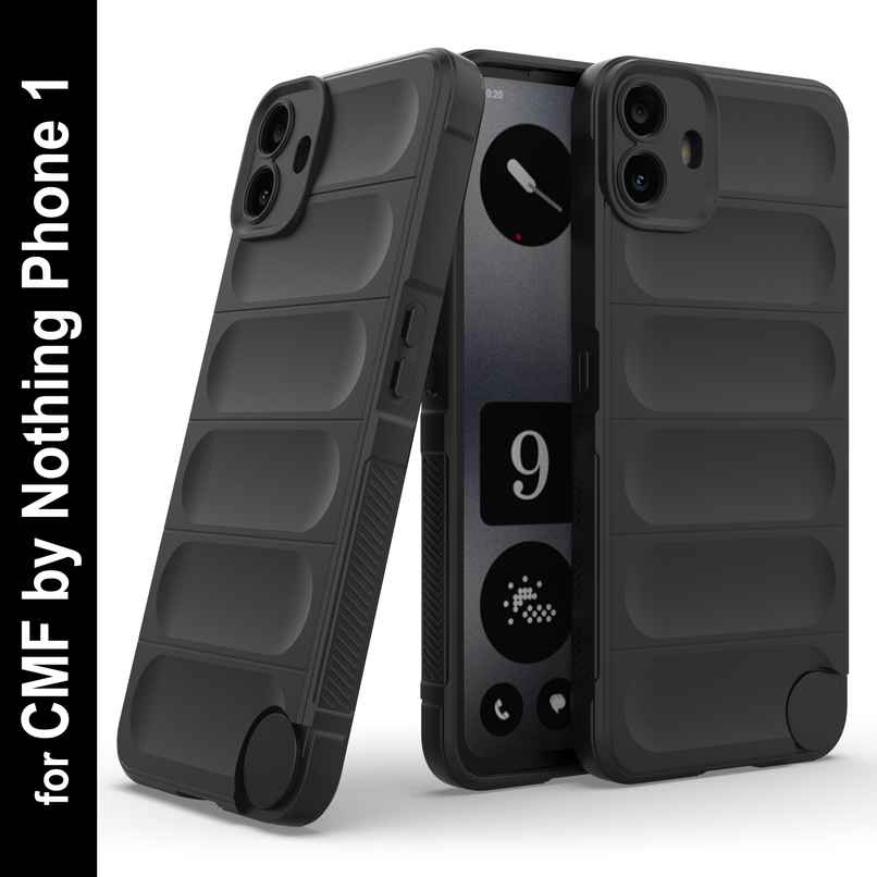 Zapcase Back Cover for CMF by Nothing Phone 1 | Magic-Black