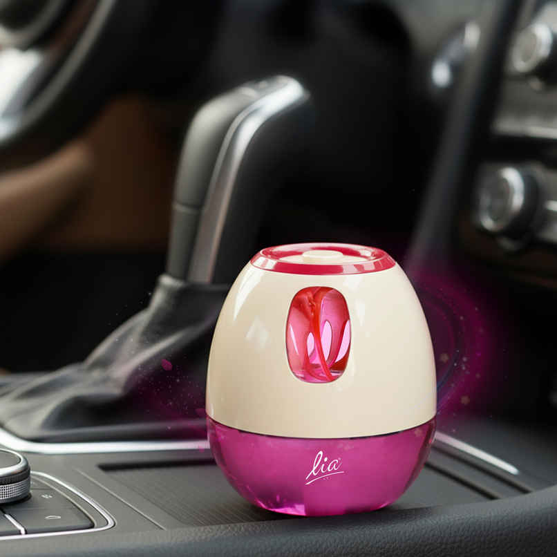 Lia Mango Caramel Car Gel | Long Lasting Air Freshener for Car | From House of Cycle