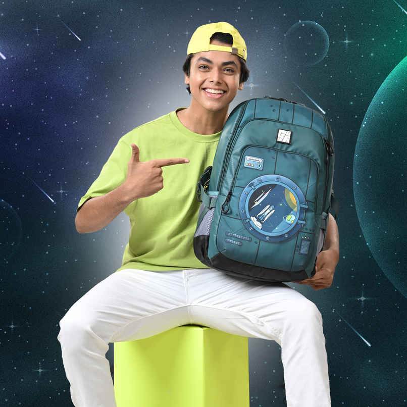 Gear Unisex Polyester 37 L Backpack | Green Gear Unisex Polyester 37 L Backpack | Green
