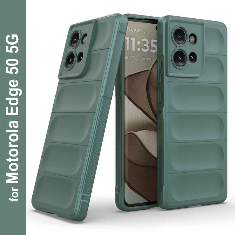 Zapcase Back Cover for Motorola Edge 50 | Magic-DarkGreen