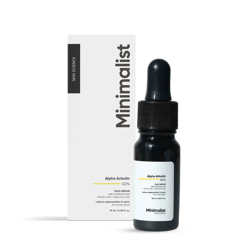 Minimalist Alpha Arbutin Face Serum With Hyaluronic Acid 2% Minimalist Alpha Arbutin Face Serum With Hyaluronic Acid 2%