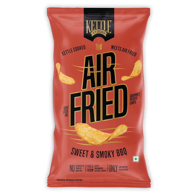 Kettle Studio Sweet & Smoky BBQ Air Fried Potato Chips