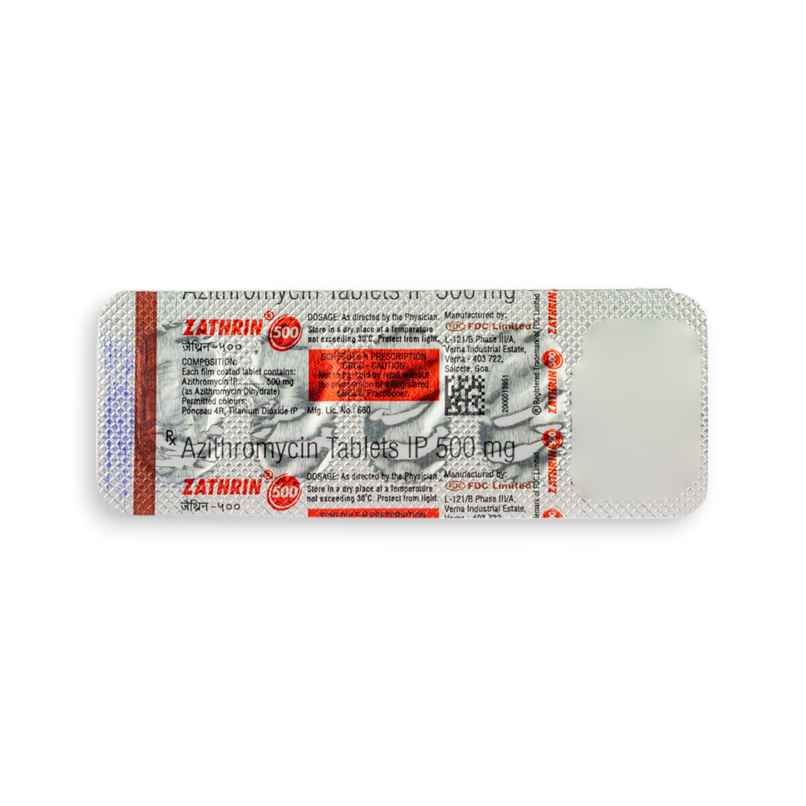 Zathrin 500 Tablet