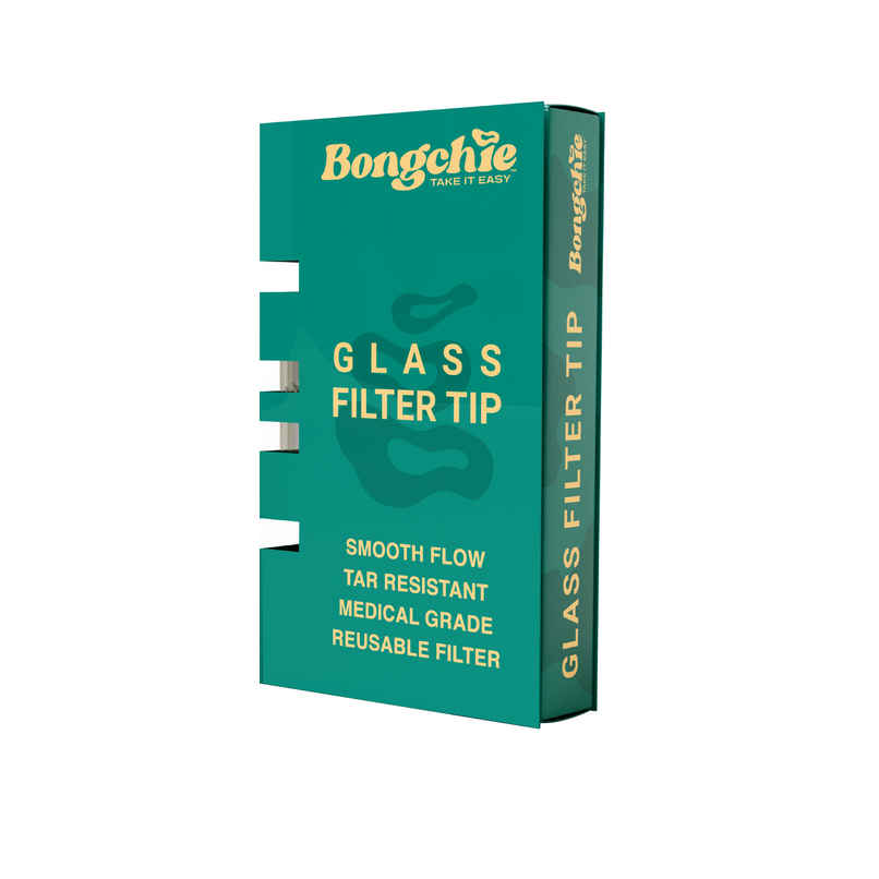 Bongchie Glass Filter Tip with Perfect Roll | Reusable Bongchie Glass Filter Tip with Perfect Roll | Reusable