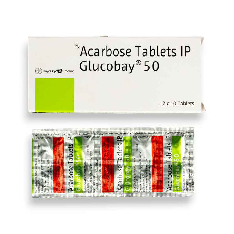 Glucobay 50 Tablet