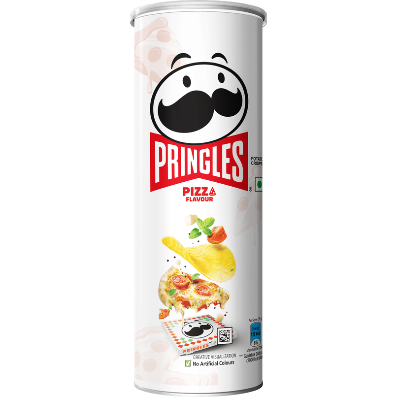 Pringles Potato Chips Pizza Flavour |Crispy Snack Combo  