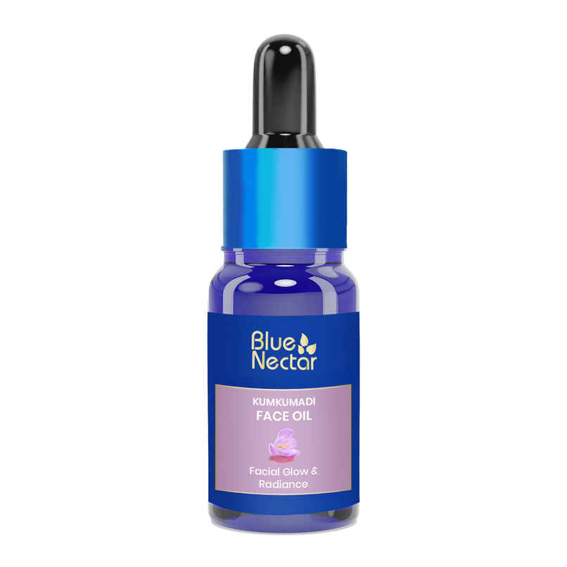 Blue Nectar Kumkumadi Face Glowing Oil & Face Serum | Ayurvedic Face Oil Blue Nectar Kumkumadi Face Glowing Oil & Face Serum | Ayurvedic Face Oil