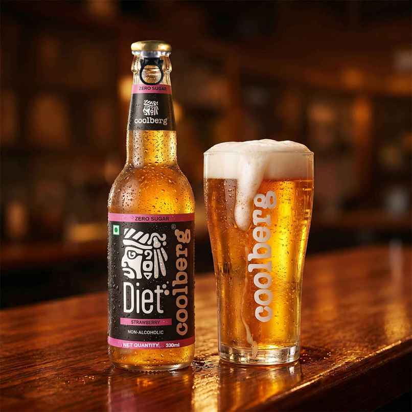 Coolberg Non Alcoholic Beer Diet Strawberry