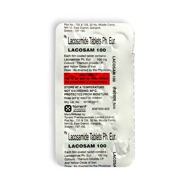 Lacosam 100 Tablet Lacosam 100 Tablet