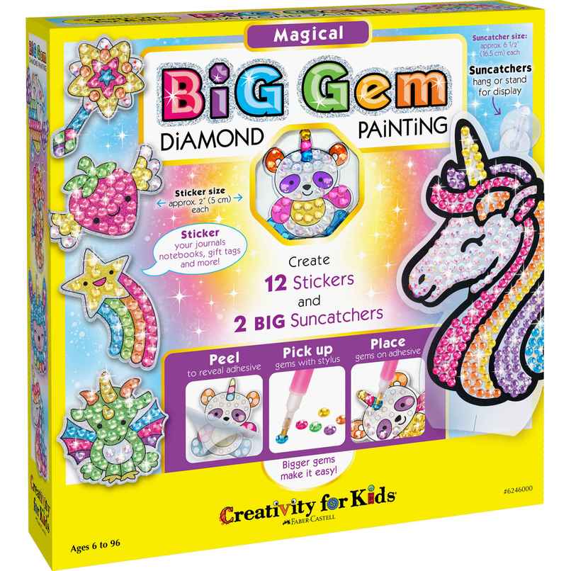 Creativity For Kids Big Gem Diamond Painting Magical Creativity For Kids Big Gem Diamond Painting Magical