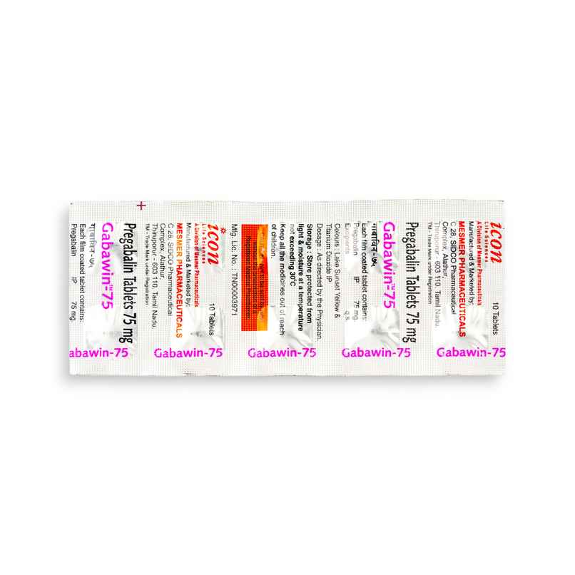 Gabawin-75 Tablet
