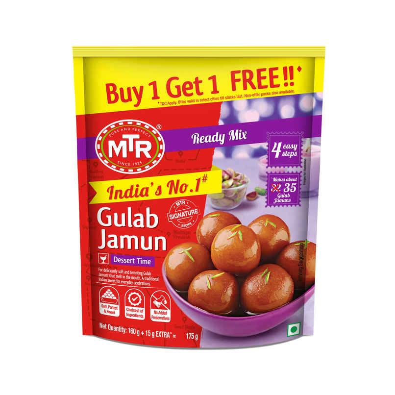 MTR Gulab Jamun Mix | Instant Sweet Mix