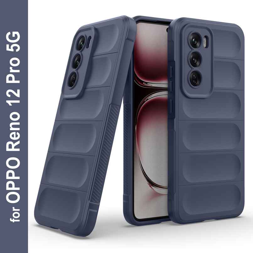 Zapcase Back Cover for OPPO Reno 12 Pro 5G | Magic-Sapphire