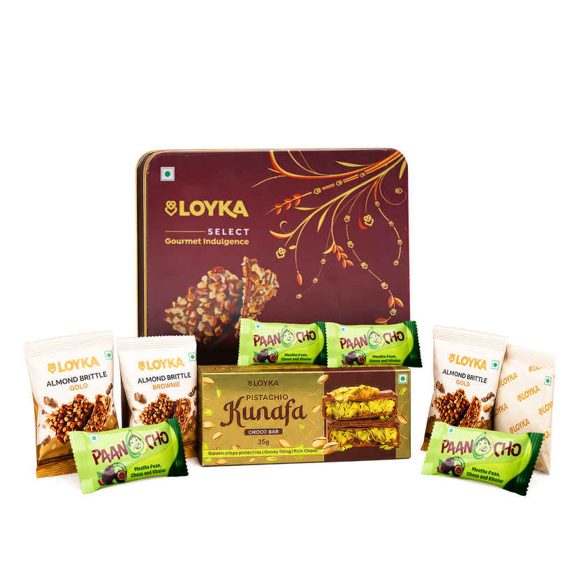 Loyka Majestic Maroon Tin Gift Box Loyka Majestic Maroon Tin Gift Box