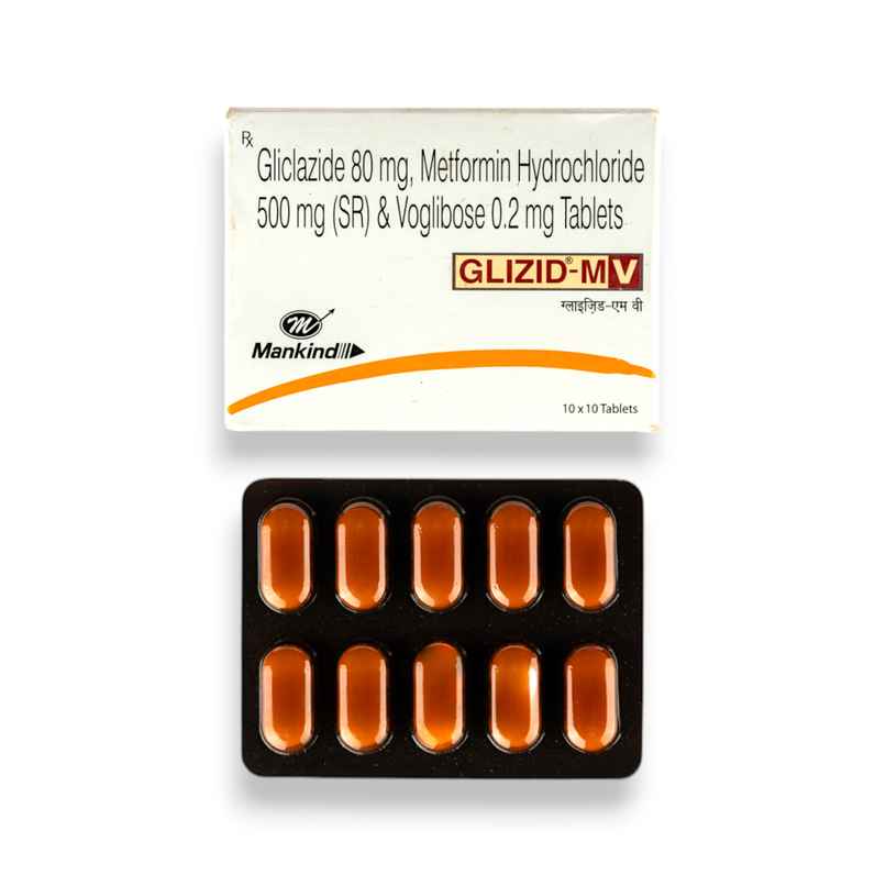 Glizid-MV Tablet SR Glizid-MV Tablet SR