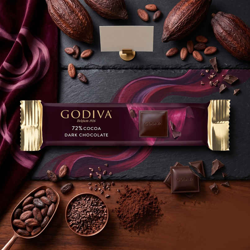 Godiva Dark 72% Cocoa Chocolate Bar Godiva Dark 72% Cocoa Chocolate Bar