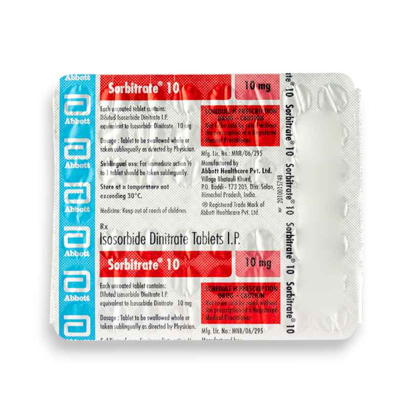 Sorbitrate 10 Tablet