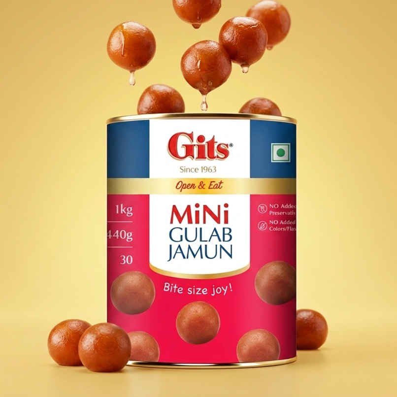 Gits Mini Gulab Jamun | Authentic Indian Sweet