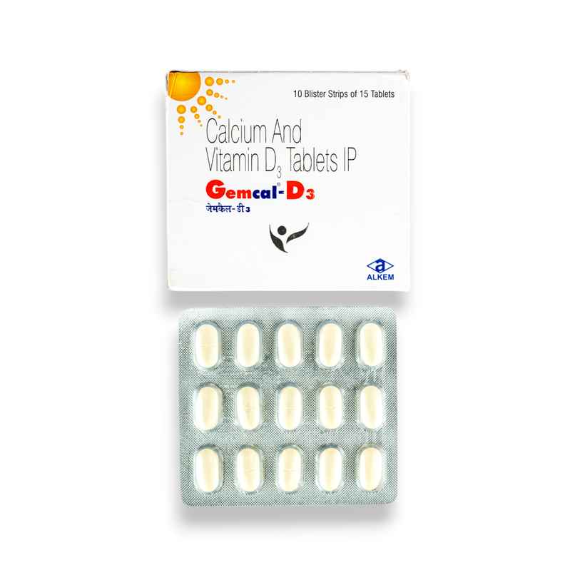 Gemcal-D3 Vitamin D3 Tablet