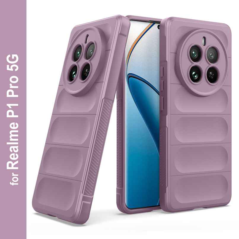 Zapcase Back Cover for Realme P1 Pro 5G | Magic-Lavender