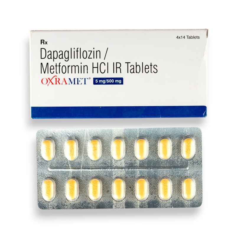 Oxramet 5mg/500mg Tablet IR