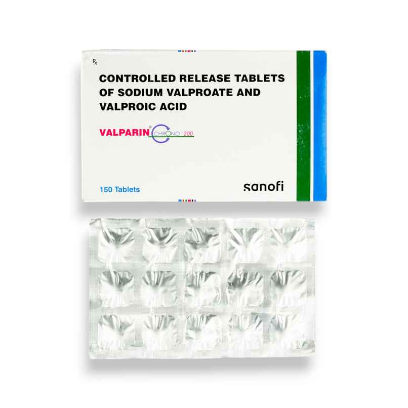 Valparin Chrono 200 Tablet CR Valparin Chrono 200 Tablet CR
