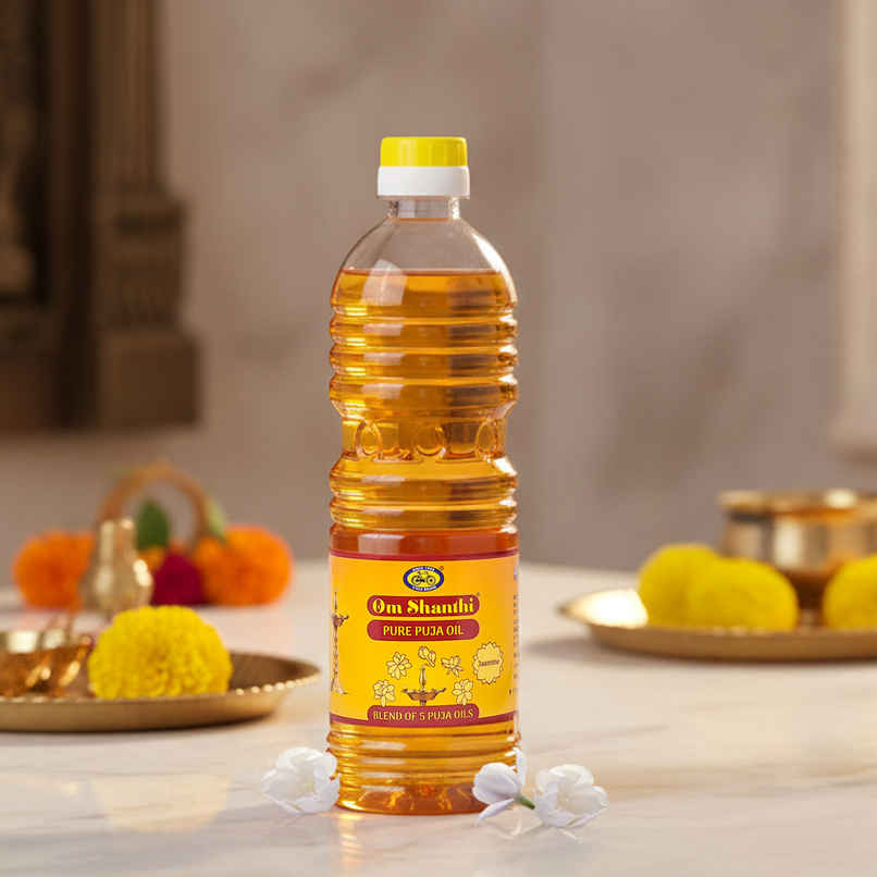 Om Shanthi Pure Jasmine Puja Oil | Cycle Om Shanthi Pure Jasmine Puja Oil | Cycle