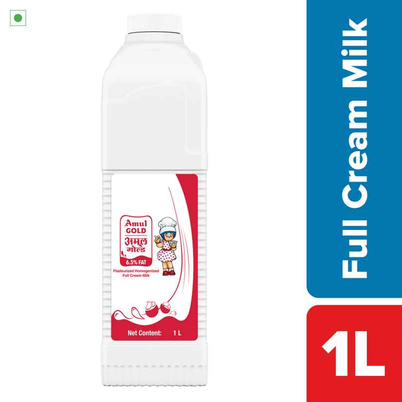 Amul Gold Premium Full Cream Fresh Milk | Bottle