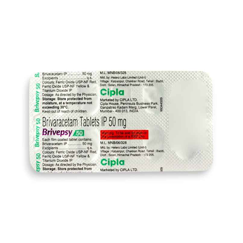 Brivepsy 50 Tablet Brivepsy 50 Tablet