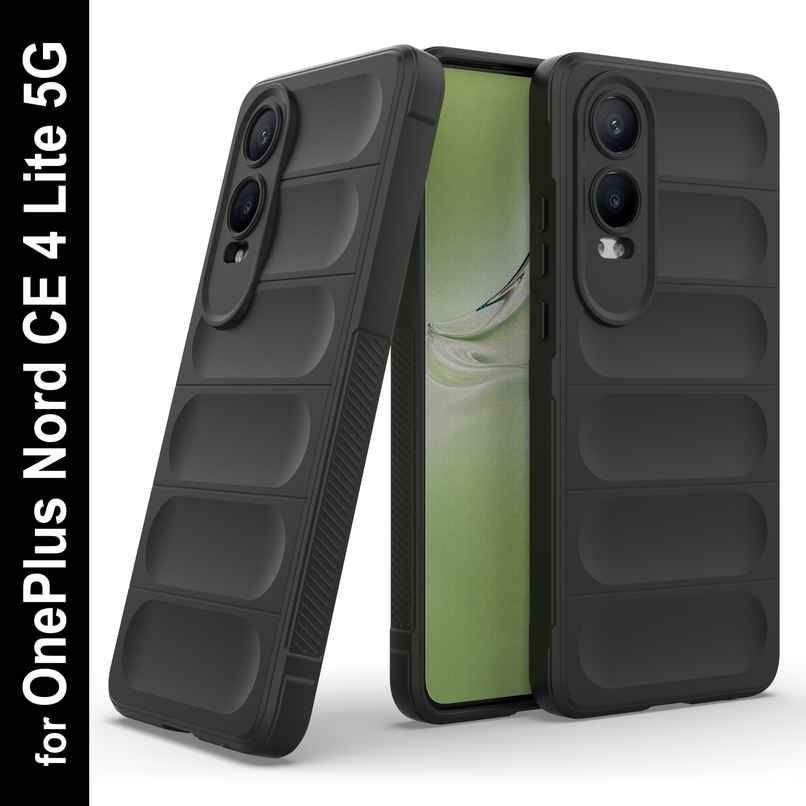 Zapcase Back Cover for OnePlus Nord CE 4 Lite 5G | Magic-Black Zapcase Back Cover for OnePlus Nord CE 4 Lite 5G | Magic-Black