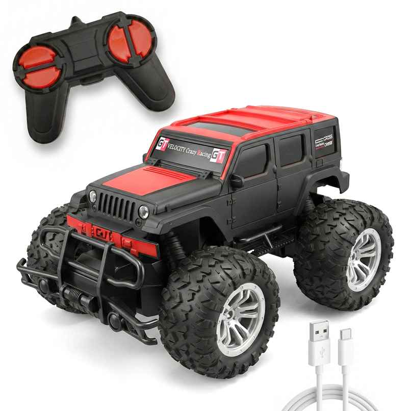 Kidsmate Jumbo SUV Remote Control Car for Kids | Red & Black Kidsmate Jumbo SUV Remote Control Car for Kids | Red & Black