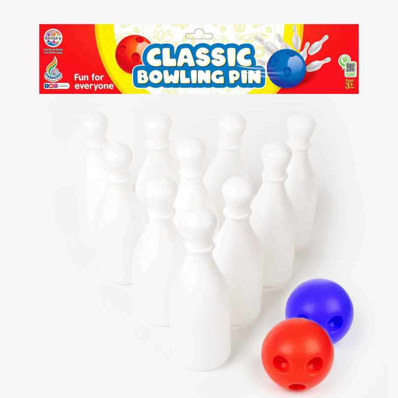 Ratna's Classic Bowling Pin | Assorted Ratna's Classic Bowling Pin | Assorted