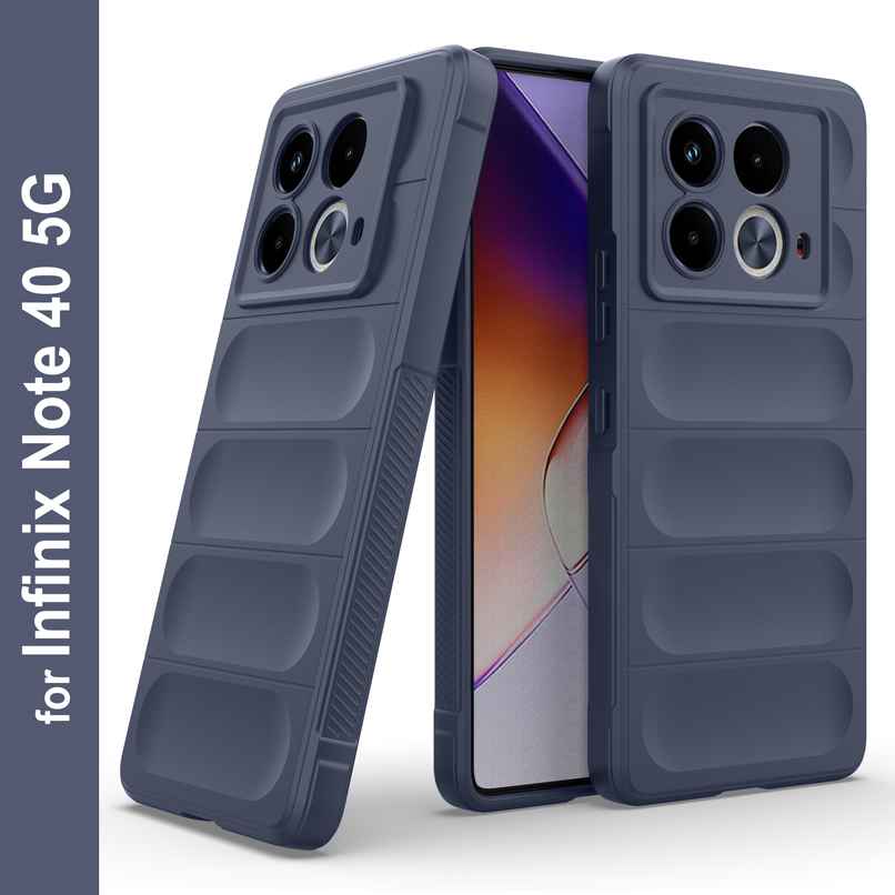 Zapcase Back Cover for Infinix Note 40 5G | Magic-Sapphire