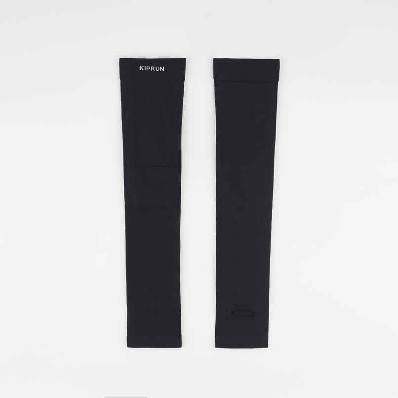Decthlon | Kiprun UV Protected Arm & Hand Cover Sleeves | Black - XS/S/M Decthlon | Kiprun UV Protected Arm & Hand Cover Sleeves | Black - XS/S/M