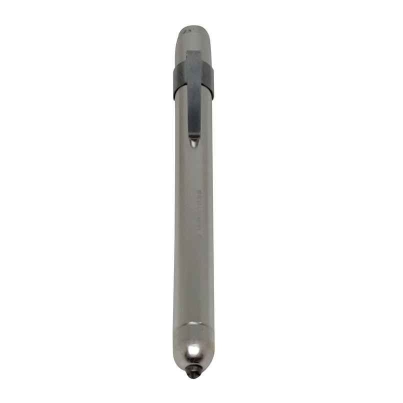 Sahyog Wellness Metal Mini Medical Pocket Pen Torch Having Yellow Light - Silver Sahyog Wellness Metal Mini Medical Pocket Pen Torch Having Yellow Light - Silver