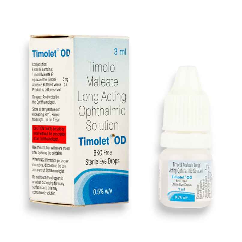 Timolet OD BKC free Eye Drop